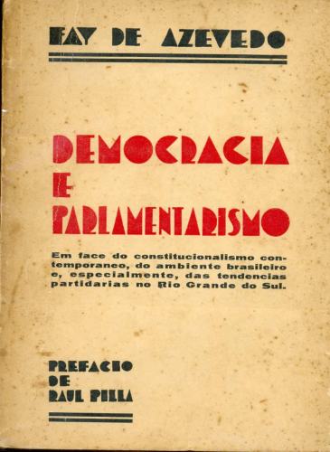 Democracia e Parlamentarismo