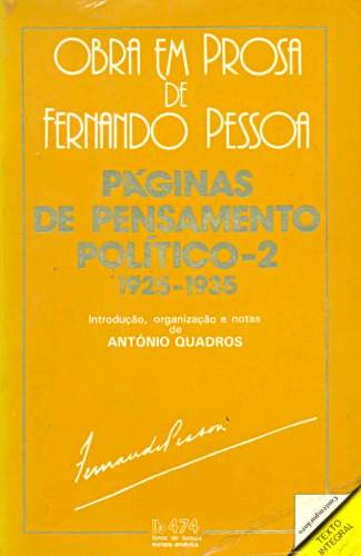 Páginas de Pensamento Político Nº2 (1925 - 1935)