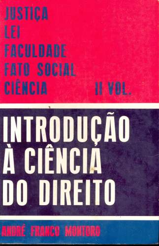 Introdução à Ciência do Direito (Volume II)