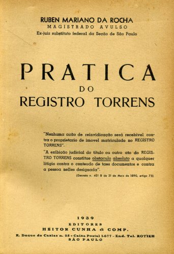 Pratica do Registro Torrens