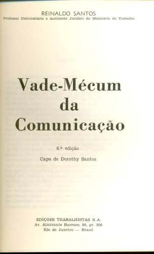 Vade-Mécum da Comunicação