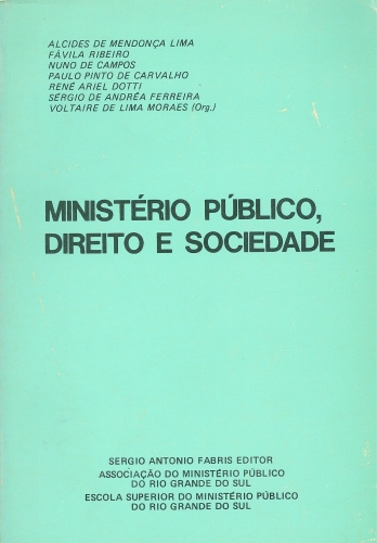 Ministério Público, Direito e Sociedade