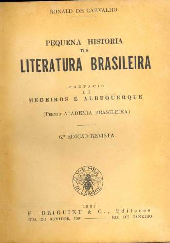 Pequena História da Literatura Brasileira