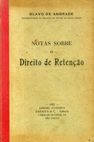 Notas Sobre o Direito de Retenção