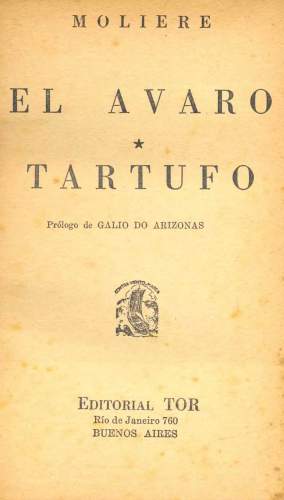 El Avaro - Tartufo