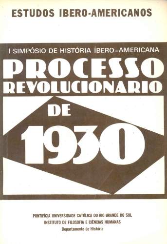 PROCESSO REVOLUCIONÁRIO DE 1930