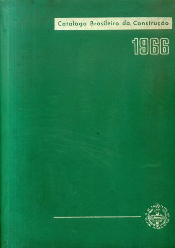 Catálogo Brasileiro da Construção - 1966