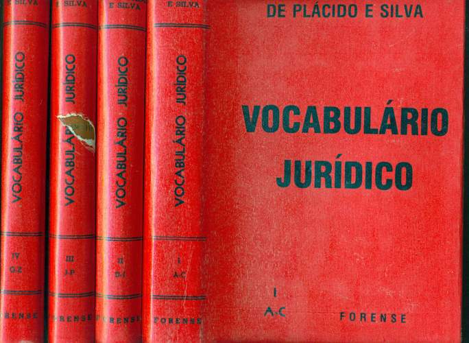Vocabulário Jurídico (Em 4 Volumes)
