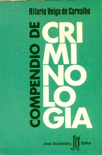 Compêndio de Criminologia