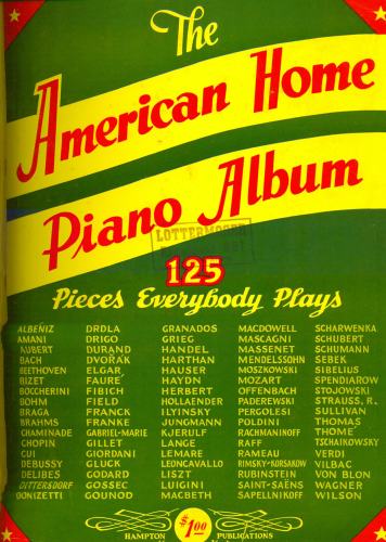 The American Home: Piano Album