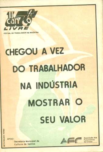 II Canto Livre: Festival do Trabalhador na Indústria