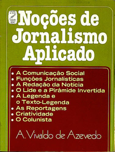 NOÇÕES DE JORNALISMO APLICADO