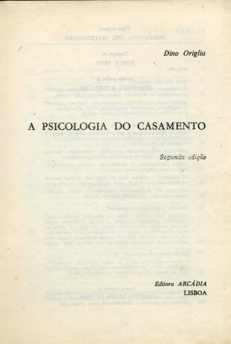 A Psicologia do Casamento