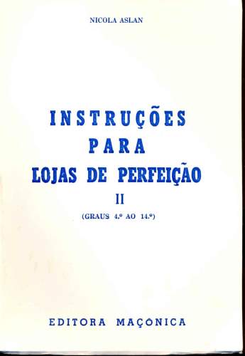 INSTRUÇÕES PARA LOJAS DE PERFEIÇÃO II