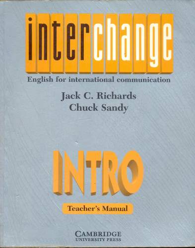 Interchange INTRO: Teacher`s Manual
