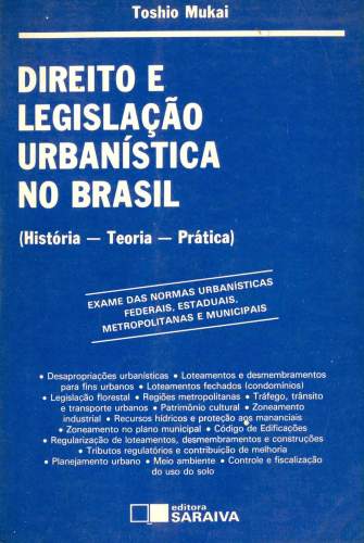 Direito e Legislação Urbanística no Brasil