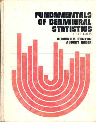 Fundamentals of Behavioral Statistics