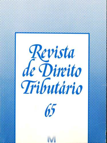 Revista do Direito Tributário (Nº 65)