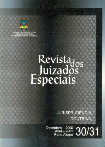 Revista dos Juizados Especiais ( volume 3, nº15) : Doutrina - Jurisprudência