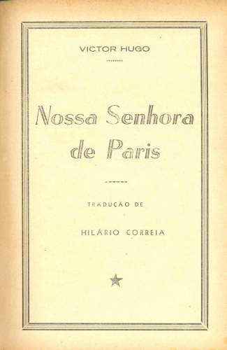 Nossa Senhora de Paris (em 2 Volumes - VIII e IX)