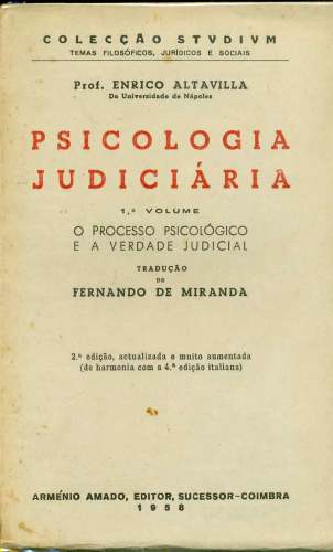 Psicologia Judiciária (Em 5 volumes)