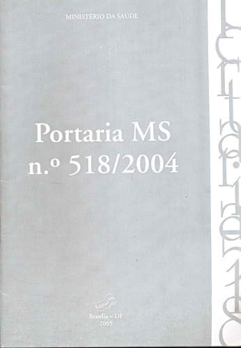 Portaria MS n° 518/2004