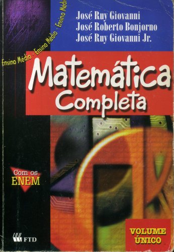 Matemática Completa Ensino Médio Volume único