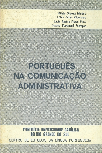 Português na Comunicação Administrativa (em 2 volumes)
