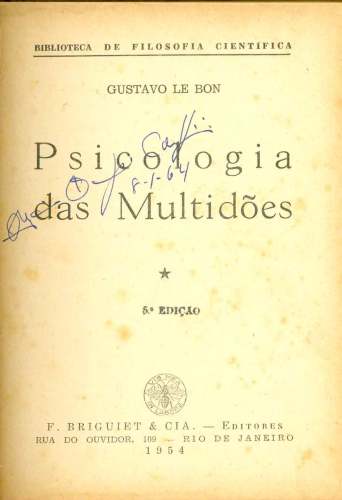 PSICOLOGIA DAS MULTIDÕES