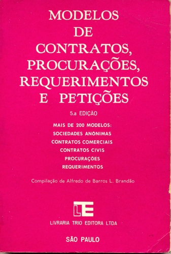 Modelos de Contratos, Procurações, Requerimentos e Petições