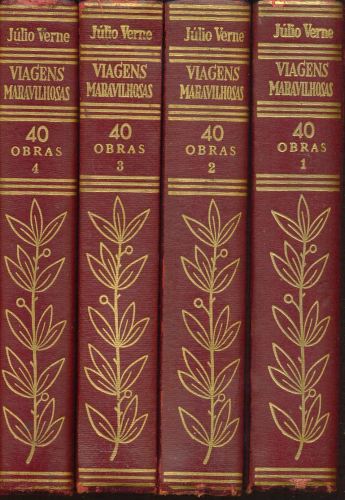 Viagens Maravilhosas Júlio Verne (42 histórias em 21 volumes)
