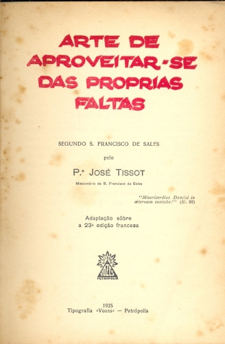 A Arte de Aproveitar-se das Próprias Faltas