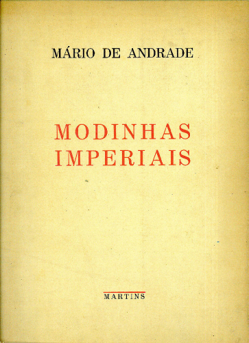 modinhas imperiais mario de andrade