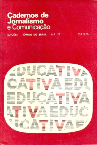 Cadernos de Jornalismo e Comunicação (Nº28, Jan/Fev de 1971)