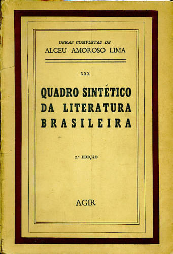 QUADRO SINTÉTICO DA LITERATURA BRASILEIRA