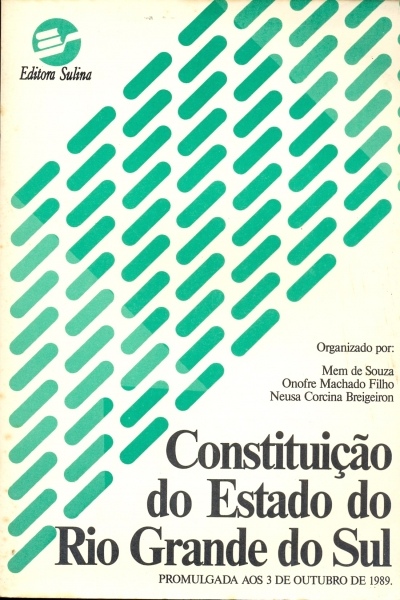 Constituição do estado do Rio GRande do Sul (promulgada em 3 de outubro de 1989)