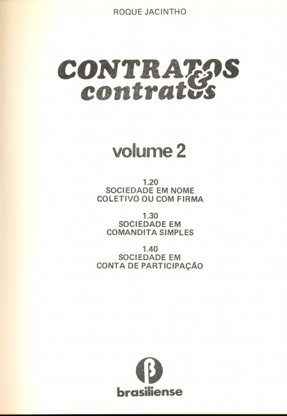 Contratos e Contratos - Vol. 2