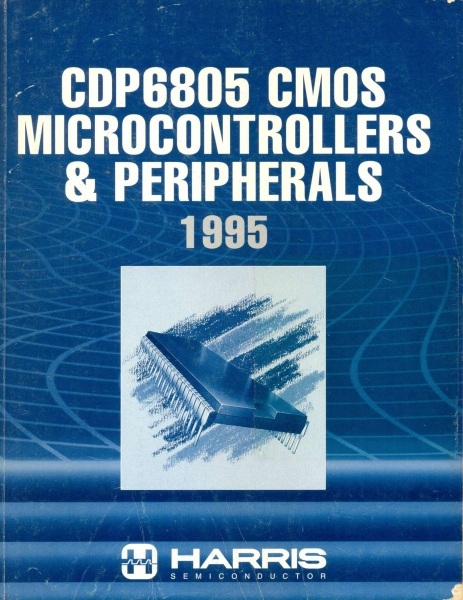 CDP6805 CMOS Microcontrollers & Peripherals 1995