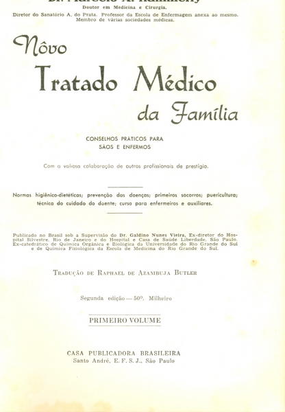 Novo Tratado Médico da Família (Em 2 Volumes)