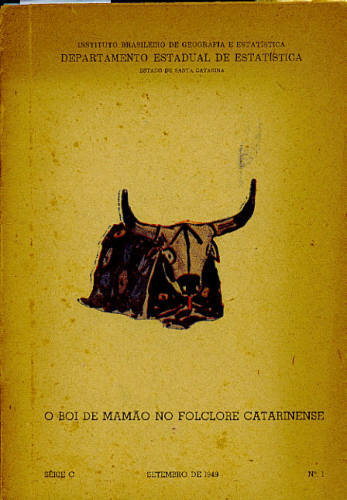 O BOI MAMÃO NO FOLCLORE CATARINENSE