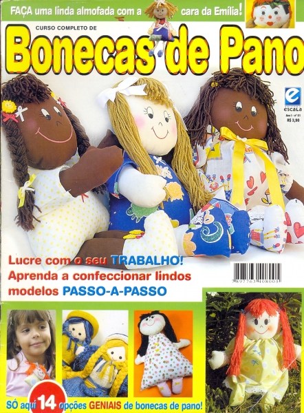 Estes são os moldes das roupas da - Bonecas de Pano da CLÔ