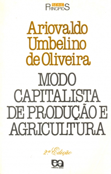 Modo Capitalista de Produção e Agricultura