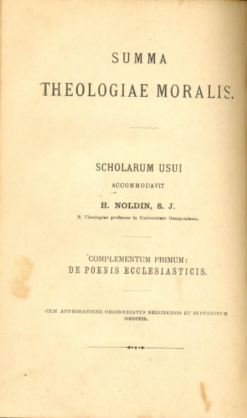 Summa Theologiae Moralis <b>em 3 volumes</b>