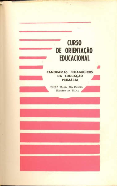Panoramas Pedagógicos de Educação Primária.