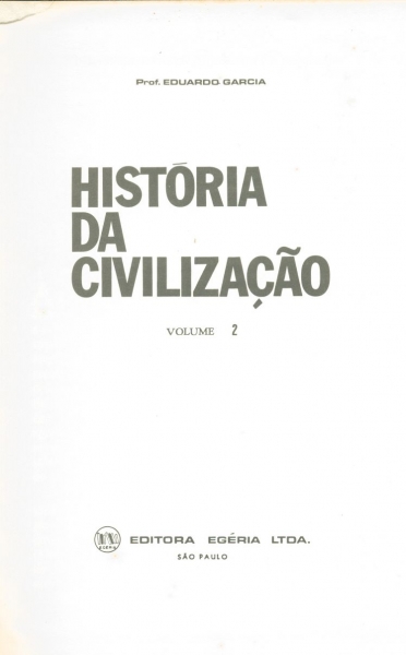 História da Civilização (Vol. 2)