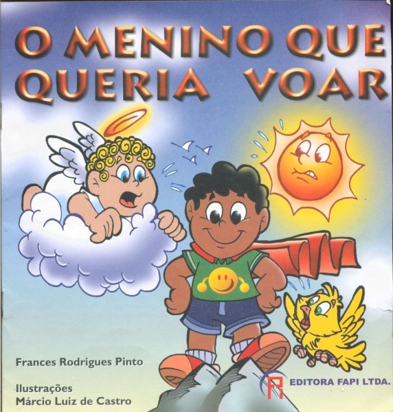 O menino que queria voar frances rodrigues pinto tra a livraria e sebo