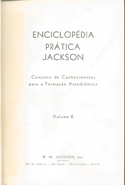 Enciclopédia Prática Jackson (Volume VI)
