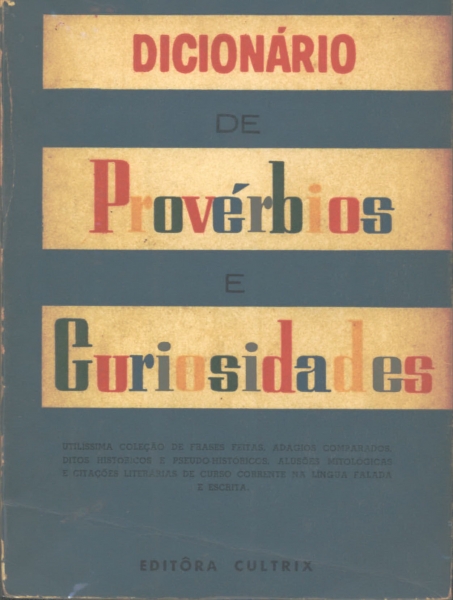 Dicionário de Provérbios e Curiosidades