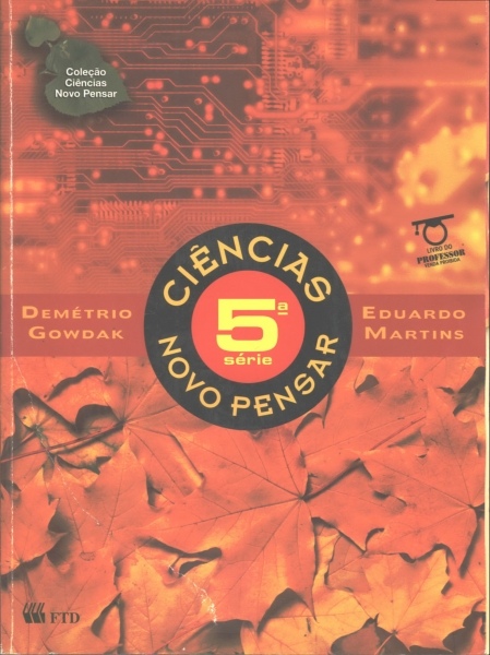 Ciências Novo Pensar 5ª Série- 2002