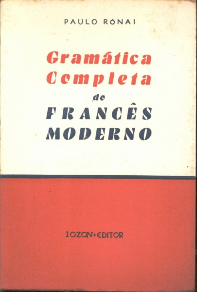 Gramática Completa do Francês Moderno